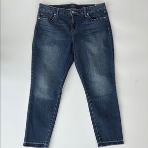 Lucky brand, Lolita skinny frayed ankle jeans